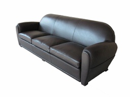 [LNC240_LA015] LNC240 Club sofa 3 seater - leather
